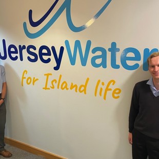 George is a key part of the Jersey Water team Image
